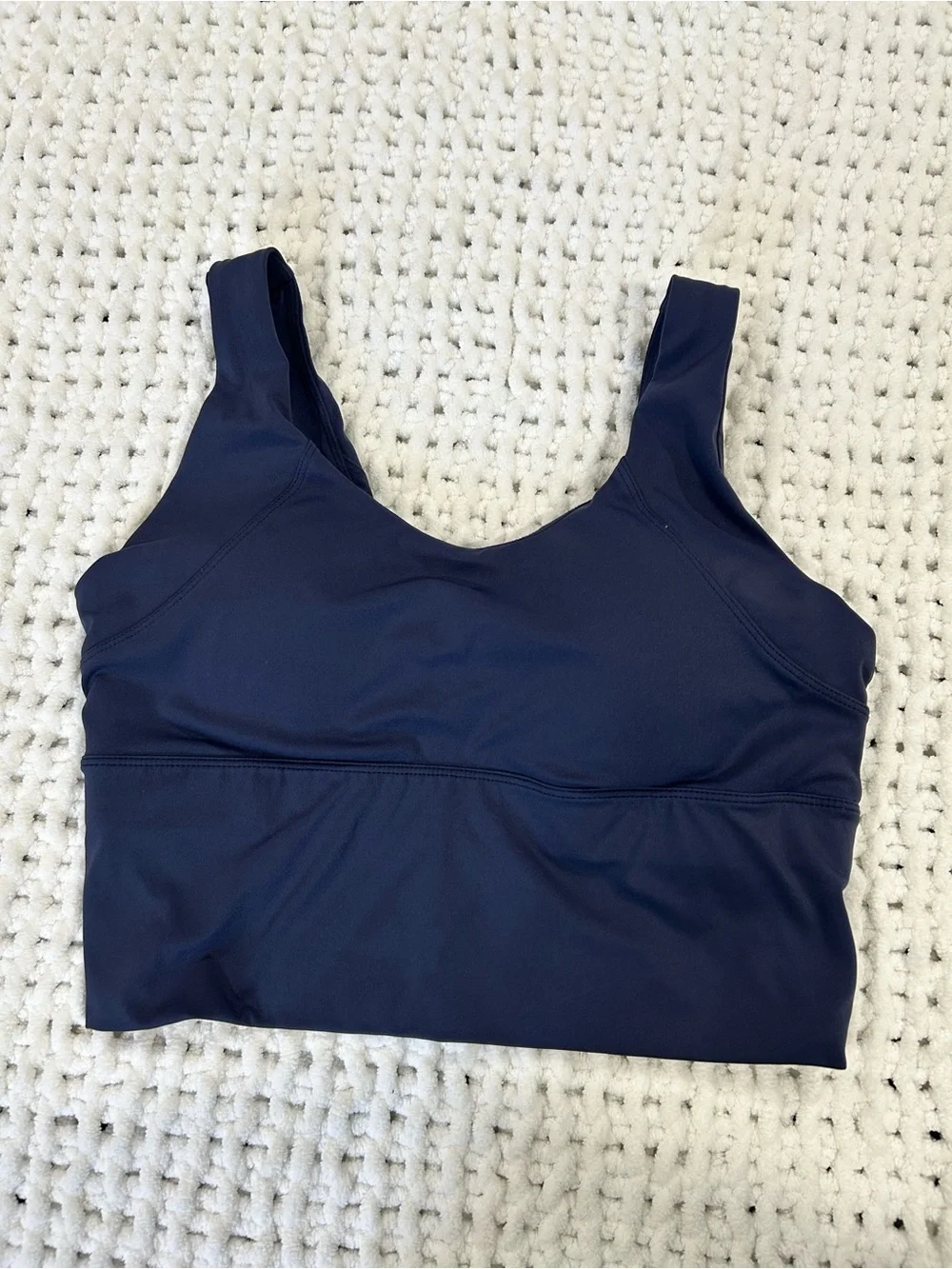 Neutral & Navy Seamless Sports Bras - Set of 3 - Picture 8 of 9